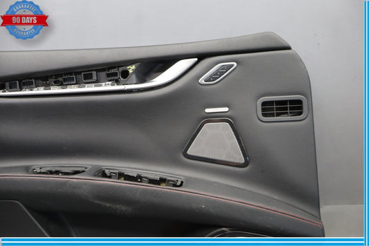 14-22 Maserati Ghibli M157 Front Left Driver Side Interior Door Panel Oem