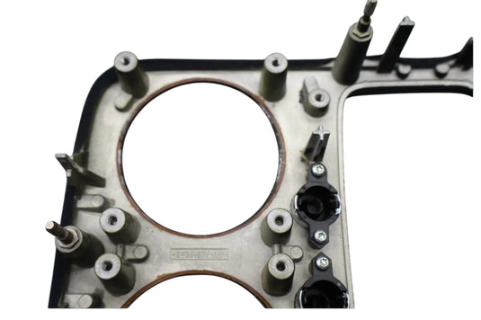 06-12 Bentley Continental Flying Spur Rear Air Vent Control Panel 3W5863338E OEM