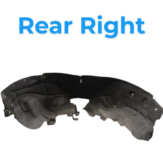 17-23 Alfa Romeo Giulia Rear Right Inner Fender Liner Splash Guard 50551448 Oem