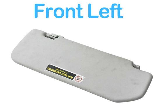 06-08 Mercedes W251 R350 R500 Front Left Side Sun Visor Sun Shade 2518100310 Oem