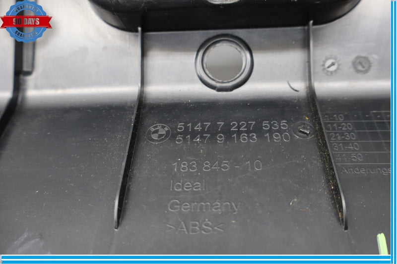 Load image into Gallery viewer, 11-16 BMW 528i 535i 550i F10 Rear Trunk Lower Loading Sill Cover Trim Oem
