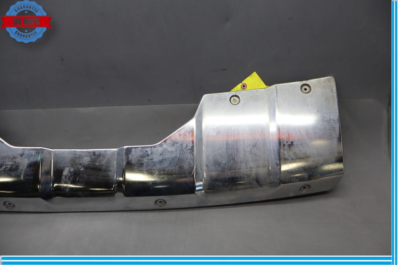 Load image into Gallery viewer, 07-09 Mercedes X164 GL450 GL550 Rear Bumper Lower Shield Chrome 1648850522 Oem
