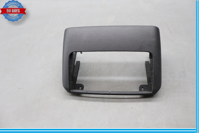 07-15 Audi Q7 Rear Center Console Air Vent Trim Panel Black Oem