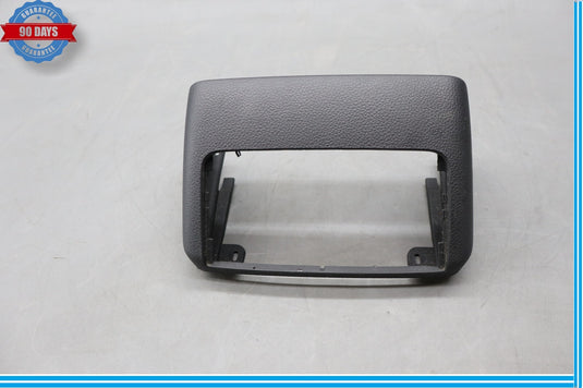 07-15 Audi Q7 Rear Center Console Air Vent Trim Panel Black Oem