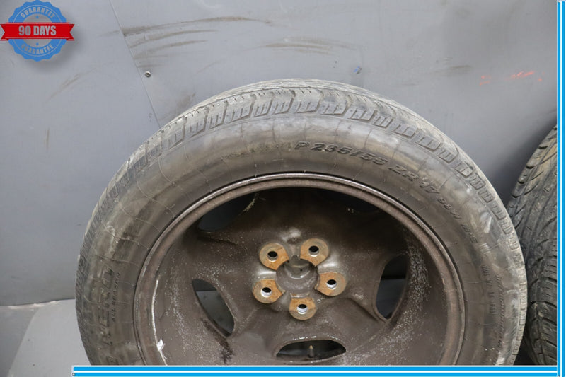 Load image into Gallery viewer, 97-02 Jaguar XK8 X100 8Jx17 R17 5 Spoke Alloy Wheel Rim MJA6116BB Set of  4 Oem
