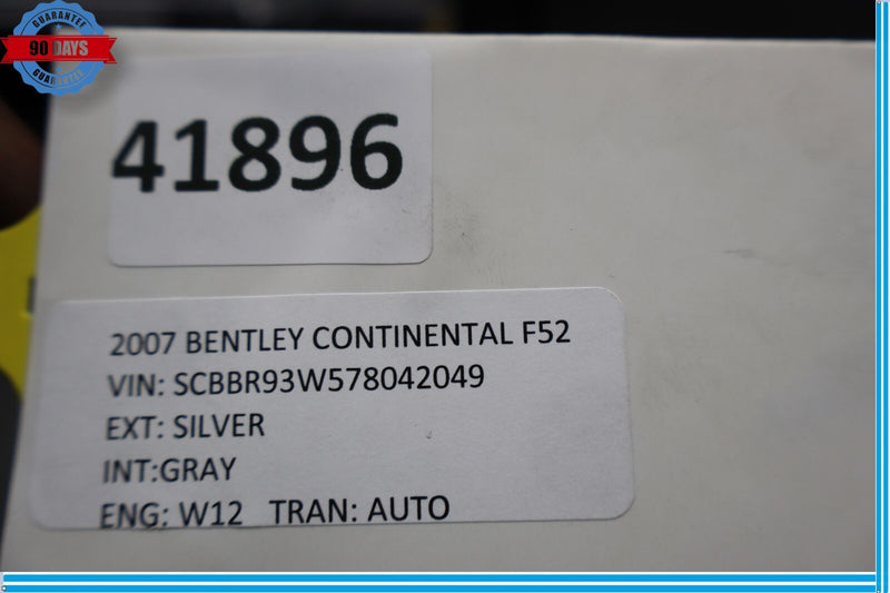 Load image into Gallery viewer, 06-12 Bentley Continental Flying Spur Rear Left Driver Side Door Shell Oem
