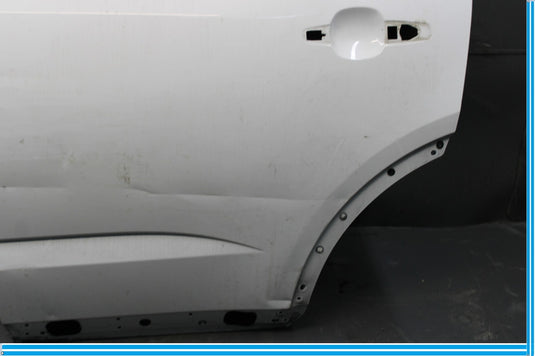 17-20 Jaguar F-Pace Rear Left Driver Side Door Panel Assembly White Oem