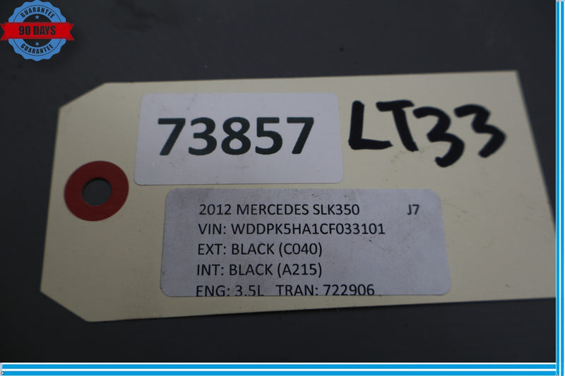 Load image into Gallery viewer, 12-20 Mercedes R172 SLK250 SLK350 Rear Rollover Bar Cover Trim Black Oem
