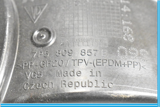 11-14 Porsche Cayenne Fuel Gas Filler Door Bracket 7P5809857B Oem