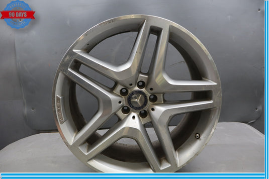 07-19 Mercedes X166 GL450 GLS350 Front Wheel Rim Silver 10Jx21 21'' R21 Oem