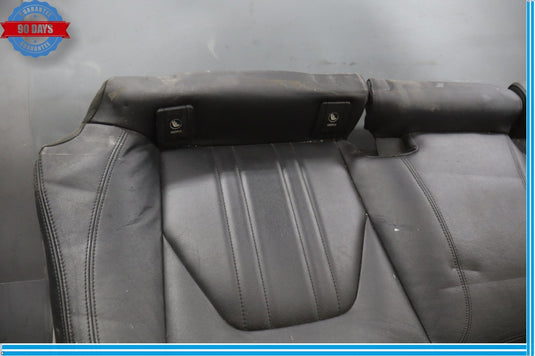 09-11 Jaguar XF X250 XFR Rear Seat Lower Bottom Cushion Bench Black Oem