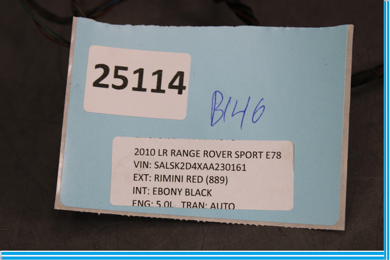 Load image into Gallery viewer, 06-13 Land Rover Range Rover Sport Rear Bumper Parking Wiring Sensors Oem
