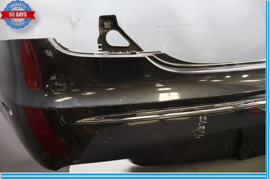 10-15 Jaguar X351 XJ XJR Rear Bumper Cover Panel Assembly Black Oem