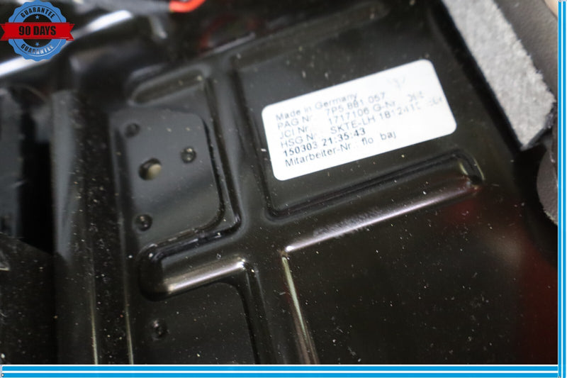 Load image into Gallery viewer, 11-18 Porsche Cayenne 958 Front Left Side Lower Bottom Seat Cushion Oem
