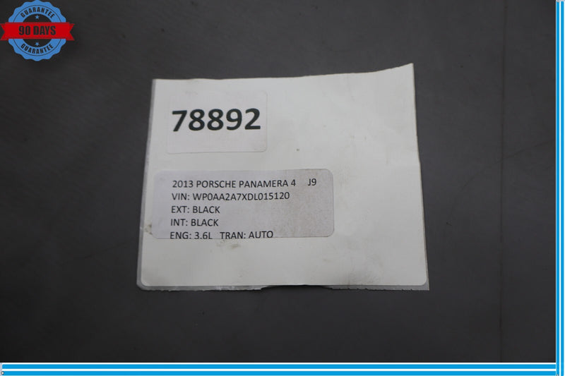 Load image into Gallery viewer, 10-16 Porsche Panamera Rear Right Passenger Side Quarter Window Auto Glass Oem
