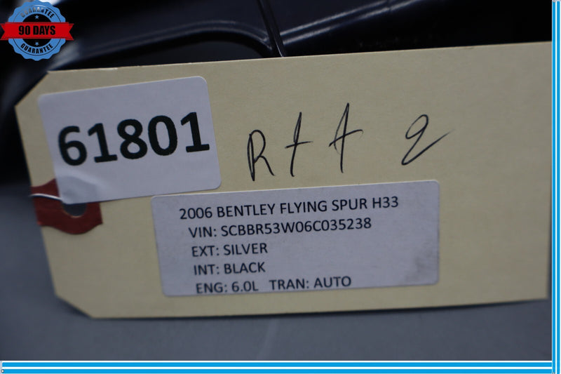 Load image into Gallery viewer, 06-12 Bentley Continental Rear Trunk Latch Lock Sill Scuff Plate Trim Cover Oem
