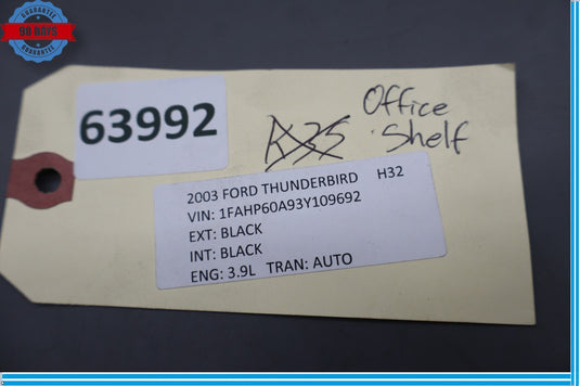 2002 Ford Thunderbird Front Electronic Lighting Control Module Unit ECU Oem