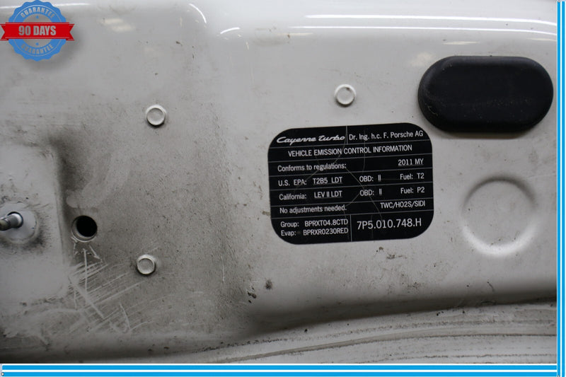 Load image into Gallery viewer, 11-14 Porsche Cayenne Turbo 958 Front Hood Panel Assembly White Oem

