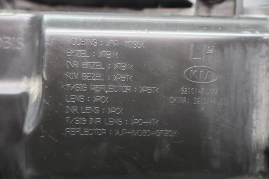14-16 Kia Optima Front Left Driver Side Head Light Headlight Lamp Assembly Oem