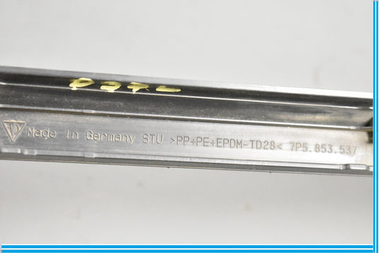 11-18 Porsche Cayenne 958 Front Left Driver Door Sill Scuff Plate Molding Oem