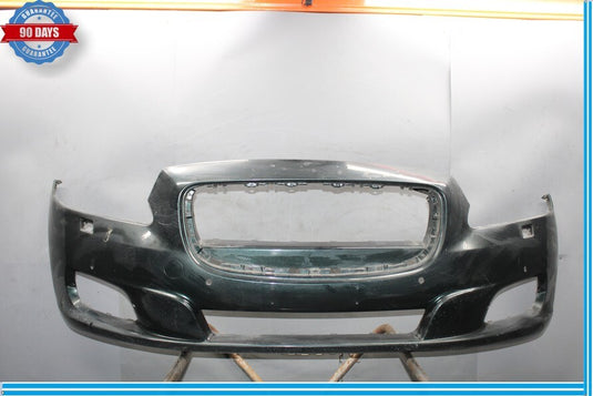 10-15 Jaguar X351 XJL XJ XJR Front Bumper Cover Panel Blue W/ Park Assist OEM