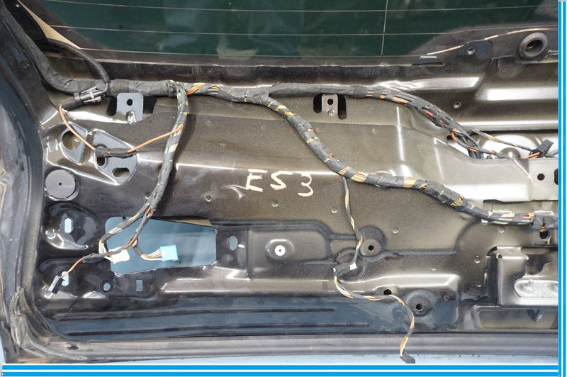 Load image into Gallery viewer, 14-18 BMW X5 X6 Rear Trunk Liftgate Back Door Tailgate W/ Window Glass Black Oem
