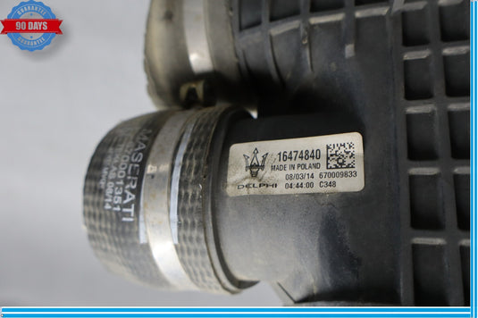 14-17 Maserati Ghibli Quattroporte 3.0L Right Side Turbocharger Intercooler Oem