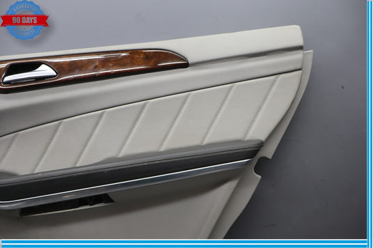 13-16 Mercedes X166 GL450 GL550 Rear Right Side Interior Door Panel Oem