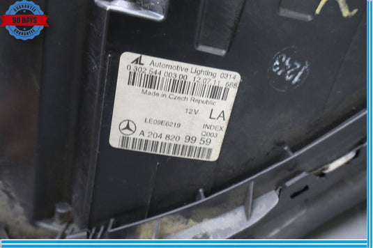 12-14 Mercedes C250 Front Left Side Halogen Headlight Lamp A2048209959 Oem
