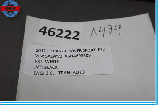 14-17 Land Rover Range Rover Sport Front Left Driver Side Bumper Grill Oem