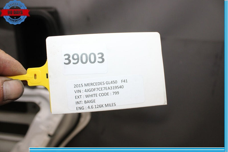 Load image into Gallery viewer, 13-19 Mercedes GL550 GL450 X166 Rear Right Passenger Side Door Shell Panel Oem
