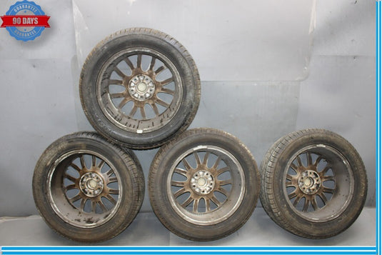 2009 Hyundai Genesis 4.6L Wheel Rim Assembly Aluminum Set Of 4 Oem