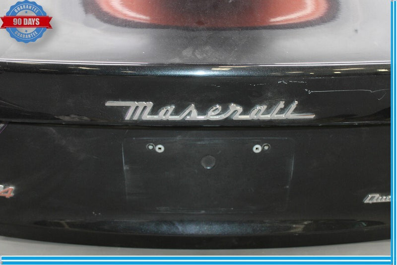 Load image into Gallery viewer, 14-17 Maserati Quattroporte Rear Trunk Lid Hatch Gate Black Shell Oem
