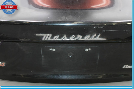 14-17 Maserati Quattroporte Rear Trunk Lid Hatch Gate Black Shell Oem