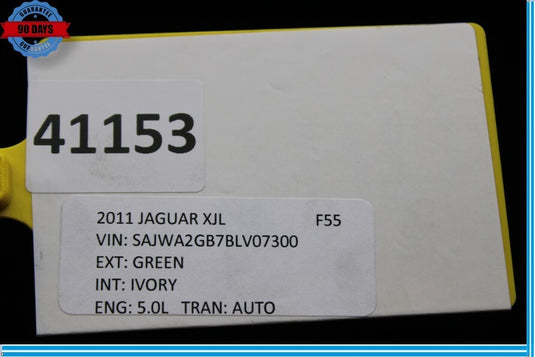 10-19 Jaguar X351 XJL XJ Base Hood Bonnet Panel Lid Repainted Green Oem