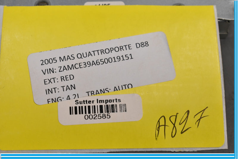 Load image into Gallery viewer, 05-08 Maserati Quattroporte M139 FM2 Radio Audio Stereo Amplifier Amp Oem
