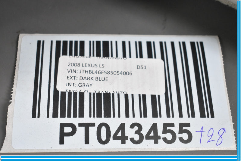 Load image into Gallery viewer, 07-12 Lexus LS460 Front Left Cowl Foot Side Trim Panel 62112-50010-A0 Oem
