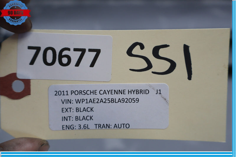 Load image into Gallery viewer, 11-18 Porsche Cayenne 958 Hybrid S Right Side Rocker Skirt Panel Molding Oem
