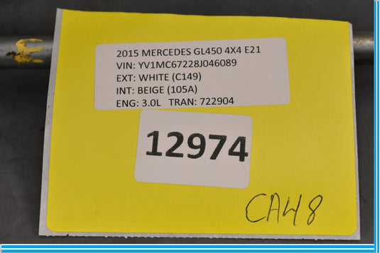 12-19 Mercedes GL450 X166 Front Right Passenger Stabilizer Sway Bar Link Oem