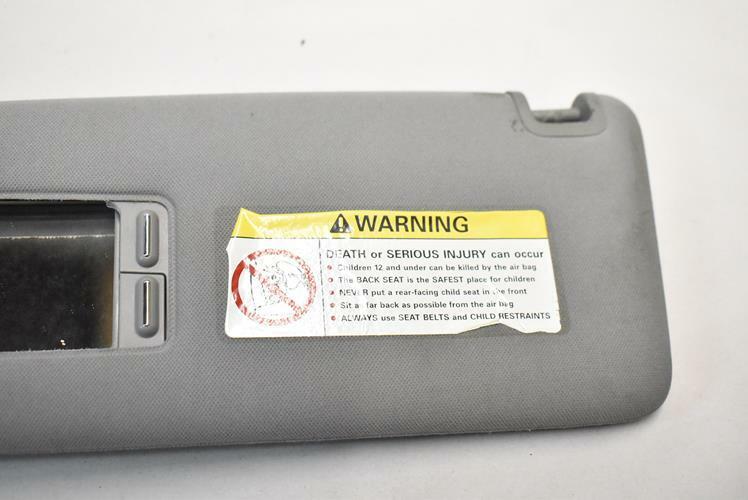 Load image into Gallery viewer, 2004-2006 VOLKSWAGEN PHAETON LEFT DRIVER SIDE SUN VISOR SHADE GRAY OEM
