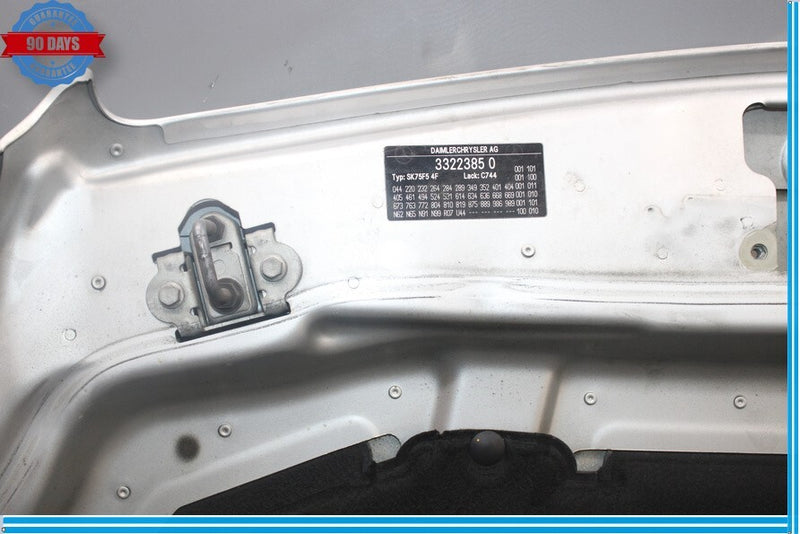 Load image into Gallery viewer, 03-08 Mercedes R230 SL500 SL550 SL55 AMG Hood Cover Panel Silver (C744) Oem
