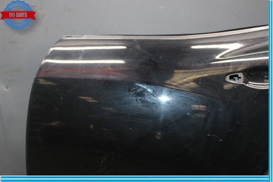 14-17 Maserati Ghibli Rear Left Side Exterior Door Shell Frame Panel Black Oem