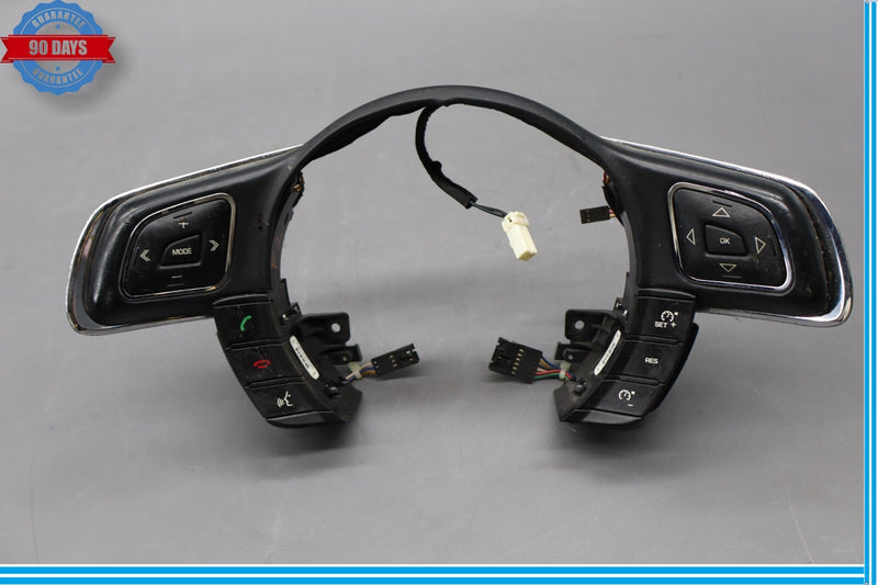 Load image into Gallery viewer, 10-15 Jaguar XJ XJL Steering Wheel Surround Control Panel Multi Switch Oem
