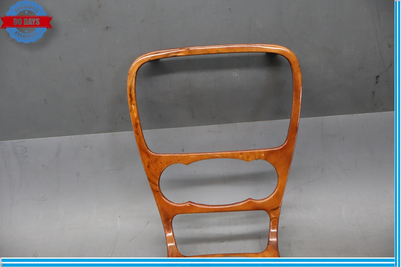 Load image into Gallery viewer, 03-12 Mercedes R230 SL500 Center Console Trim Bezel Walnut Wood Oem
