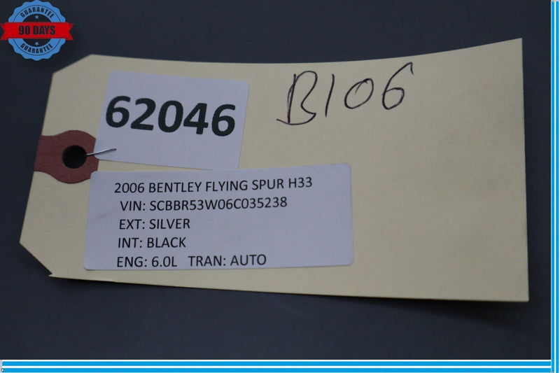 Load image into Gallery viewer, 06-12 Bentley Continental Flying Spur Front Left Side Bumper Trim Strip Oem
