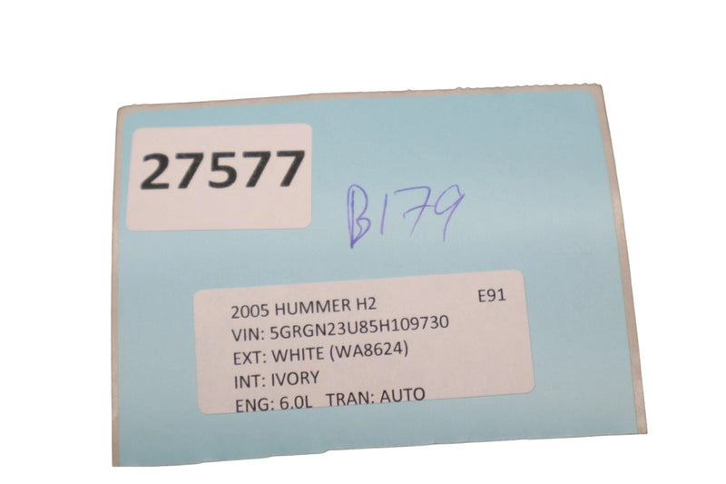 Load image into Gallery viewer, 03-07 Hummer H2 Right Passenger Side Dash Dashboard Grab Bar Mounted Handle OEM
