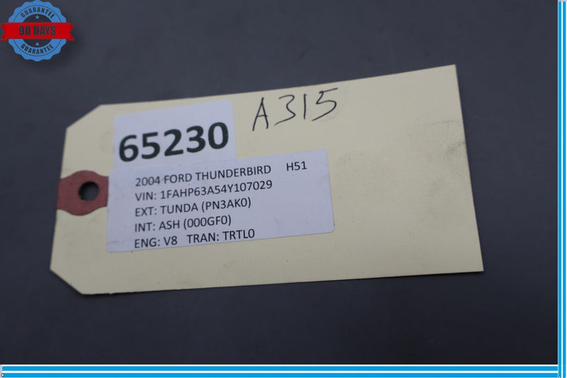 Load image into Gallery viewer, 02-05 Ford Thunderbird Left Side Hard Top Lock Latch Trim Cover 1W6376505A01 Oem
