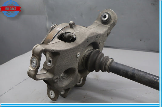10-16 Porsche Panamera 970 Rear Left Side Spindle Knuckle Drive Axle Shaft Oem