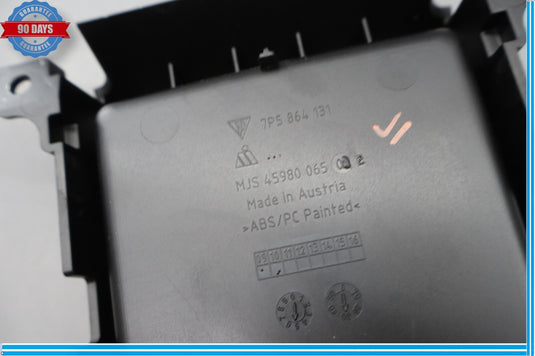11-18 Porsche Cayenne 958 Center Console Tray Storage Compartment Rear Oem