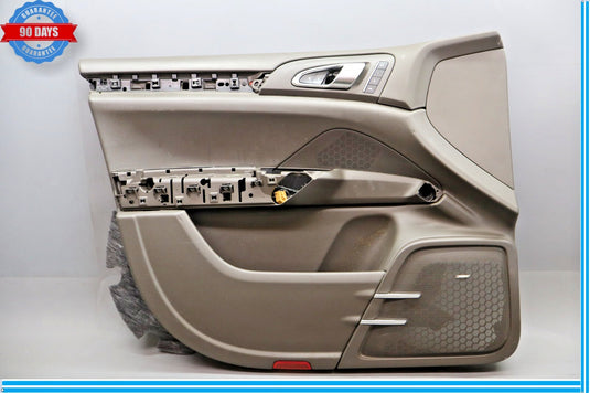11-18 Porsche Cayenne Front Left Driver Side Interior Door Panel Oem